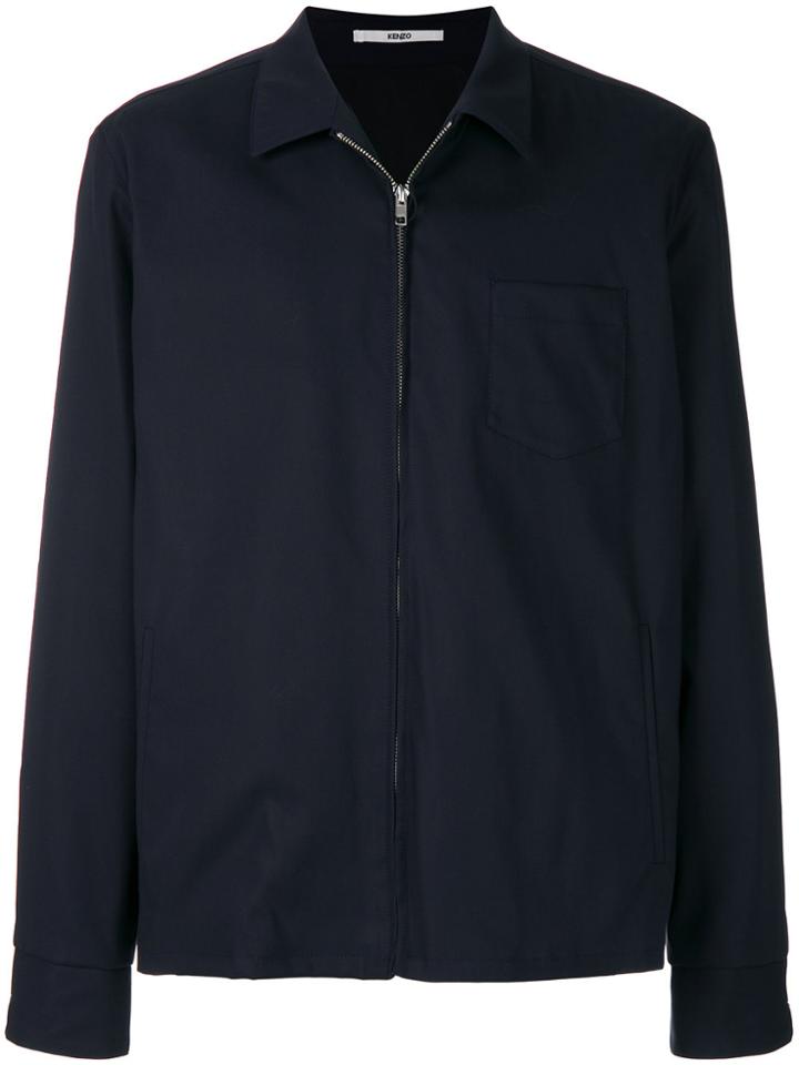 Kenzo Zipped Jacket - Blue