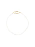 Uzerai Edits Pearl Bracelet - White