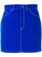Givenchy Denim Mini Skirt - Blue