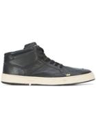 Osklen Hi-top Sneakers - Black