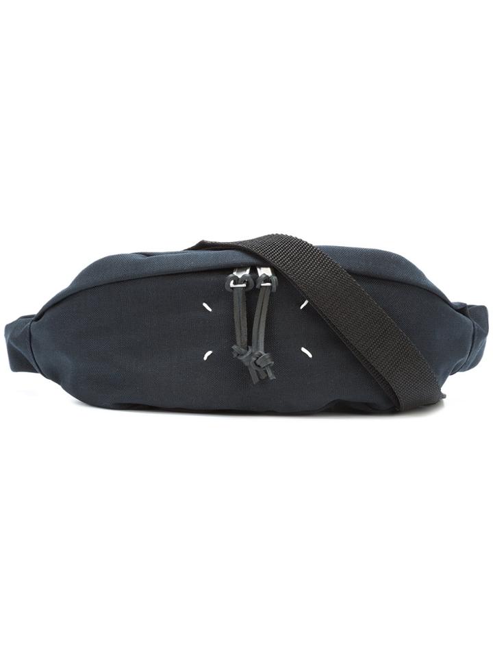 Maison Margiela Zipped Belt Bag - Blue