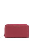 Orciani Zipped Continental Wallet - Red