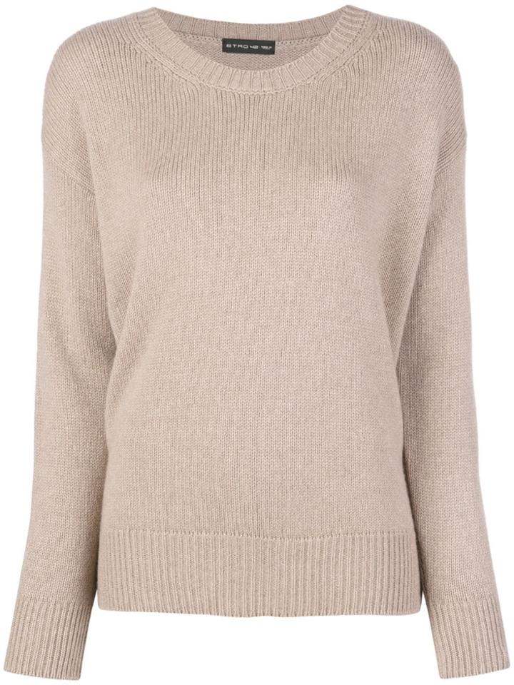 Etro Knitted Jumper - Nude & Neutrals