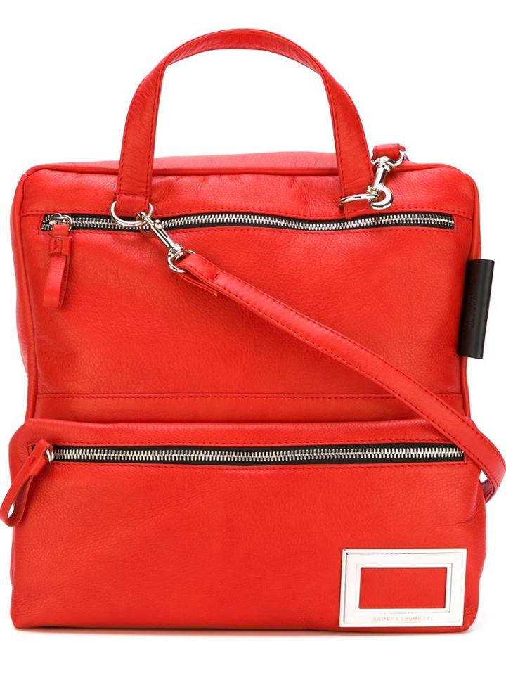 Andrea Incontri 'block' Cross Body Bag, Women's, Red