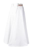 Lorena Antoniazzi White Long Skirt