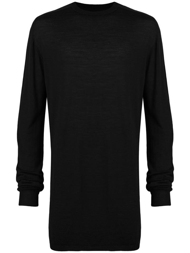 Rick Owens Oversized Sweater - Black