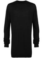 Rick Owens Oversized Sweater - Black