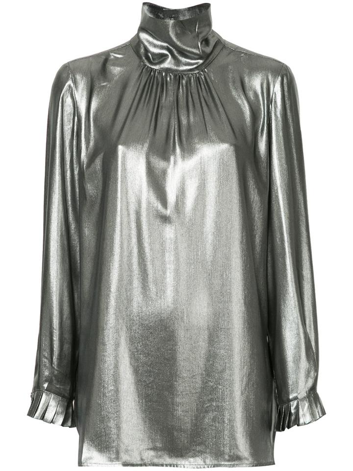 Mads N0rgaard Blessy Metallic Top