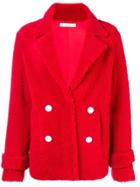 Inès & Maréchal Double Breasted Coat - Red
