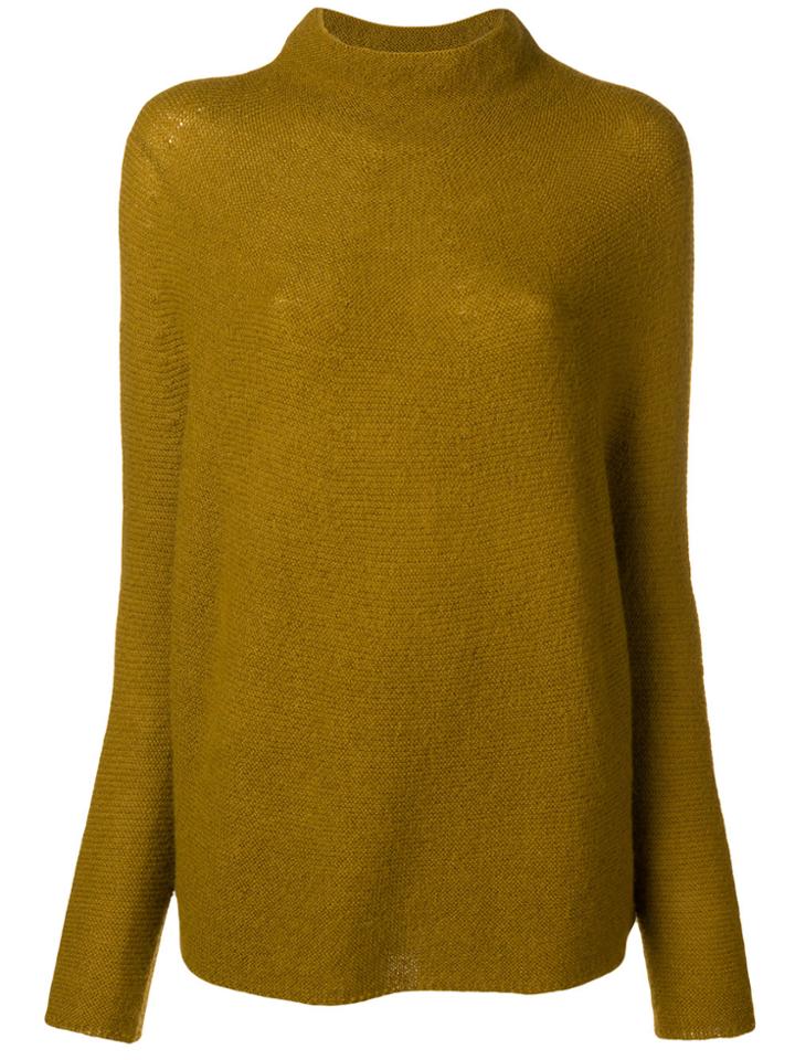 Christian Wijnants High Neck Sweater - Brown