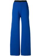 Simon Miller Cropped Flared Trousers - Blue
