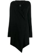 Thom Krom Wrap Front Jacket - Black