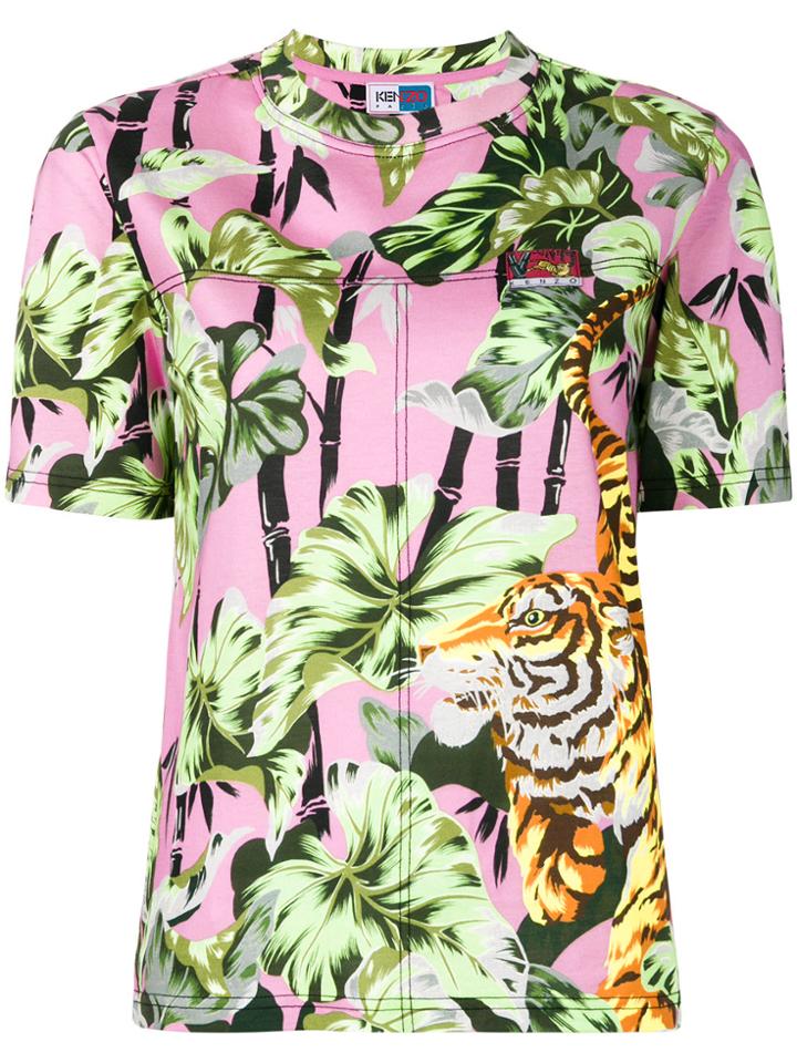 Kenzo Bamboo Tiger T-shirt - Multicolour