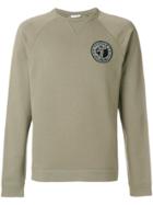 Versace Collection Chest Logo Sweatshirt - Green