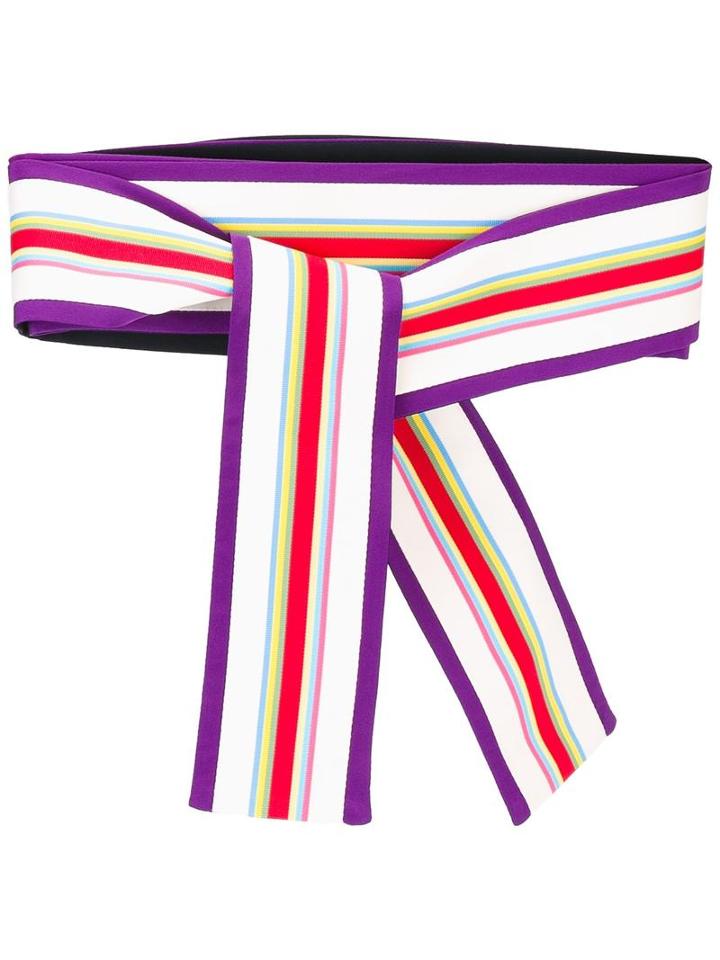 Diane Von Furstenberg Striped Scarf, Women's, Silk/polyester