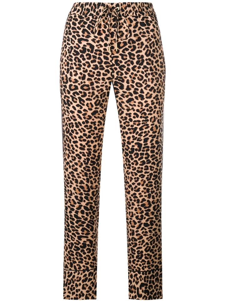 Zadig & Voltaire Leopard Print Trousers - Neutrals