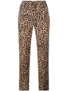 Zadig & Voltaire Leopard Print Trousers - Neutrals