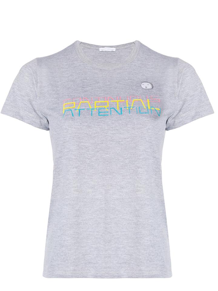 Société Anonyme Partial T-shirt - Grey