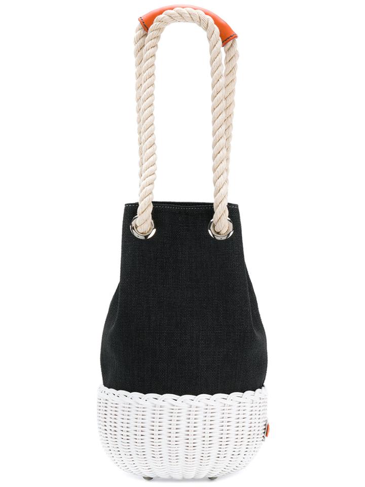 Rodo Bucket Shoulder Bag - Black
