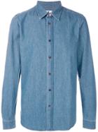 Ps By Paul Smith Casual Denim Shirt - Blue