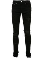 Amiri - Distressed Skinny Jeans - Men - Cotton/spandex/elastane - 34, Black, Cotton/spandex/elastane