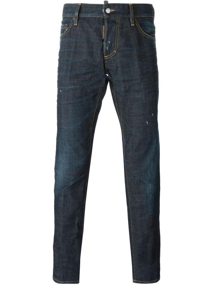 Dsquared2 'slim' Jeans, Men's, Size: 48, Cotton/spandex/elastane/polyester/cotton