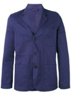 Société Anonyme - 'work' Blazer - Men - Cotton - M, Blue, Cotton