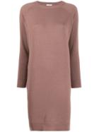 Peserico Short Sweater Dress - Brown