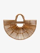 Cult Gaia X Adriana Degreas Wooden Fan Tote Bag - Neutrals