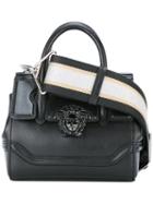 Versace Mini Palazzo Empire Shoulder Bag, Women's, Black, Leather