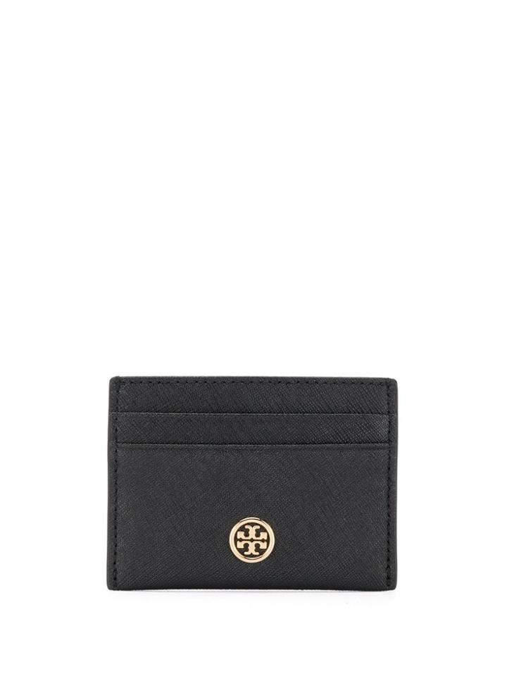 Tory Burch Black And Gold Cardholder