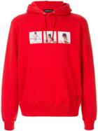 Undercover Photo-print Drawstring Hoodie - A Red