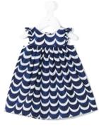 Scalloped Pattern Dress - Kids - Cotton - 36 Mth, Blue, Tartine Et Chocolat