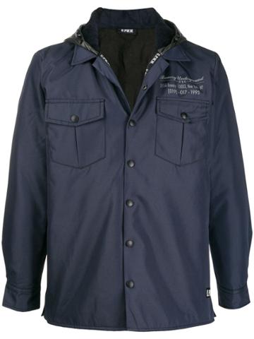 U.p.w.w. Printed Shirt Jacket - Blue