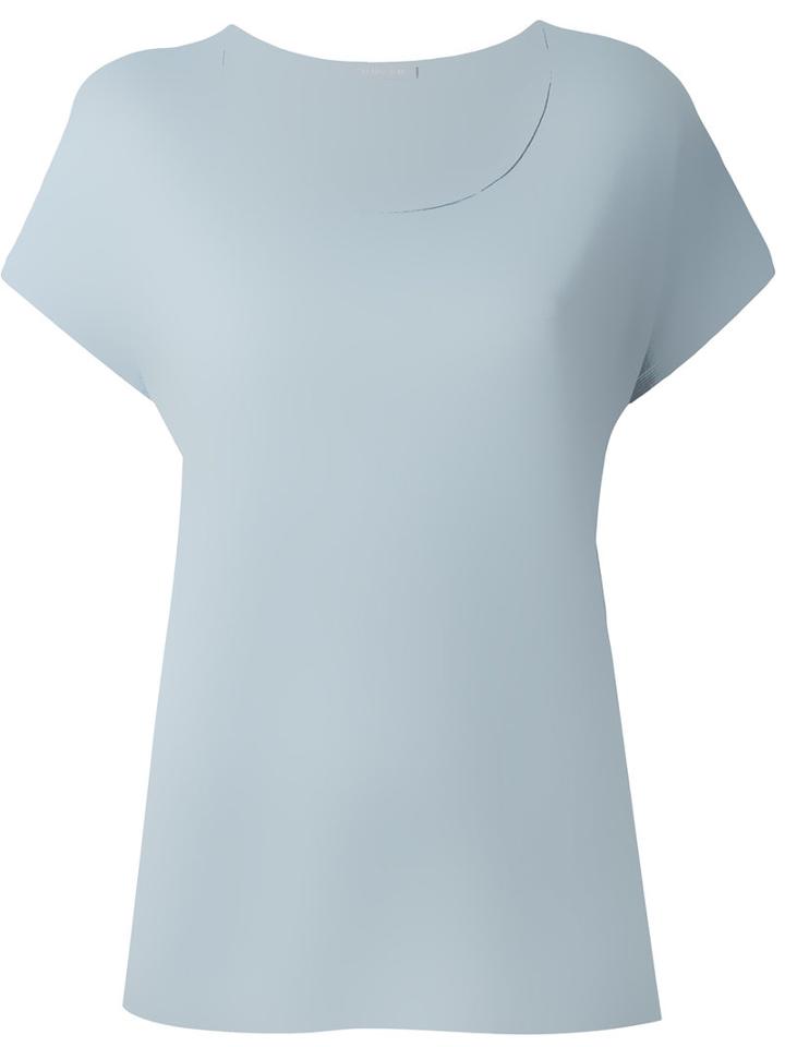Hemisphere Loose Fit T-shirt, Women's, Size: 40, Blue, Wool