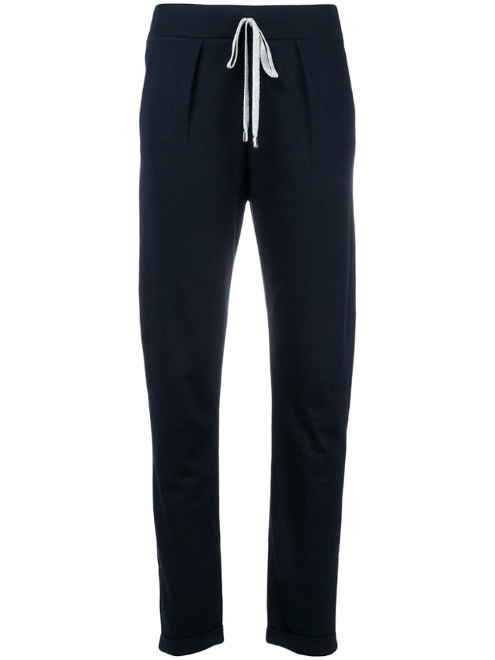 Blanca Slim-fit Track Trousers - Blue