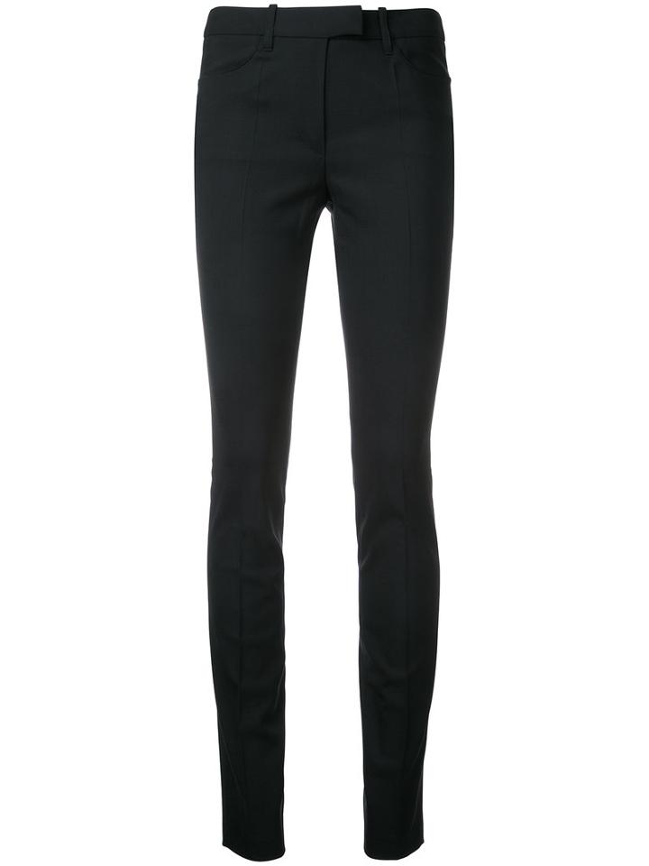 Barbara Bui - Skinny Tailored Trousers - Women - Spandex/elastane/wool - 36, Women's, Black, Spandex/elastane/wool