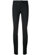 Barbara Bui - Skinny Tailored Trousers - Women - Spandex/elastane/wool - 36, Women's, Black, Spandex/elastane/wool