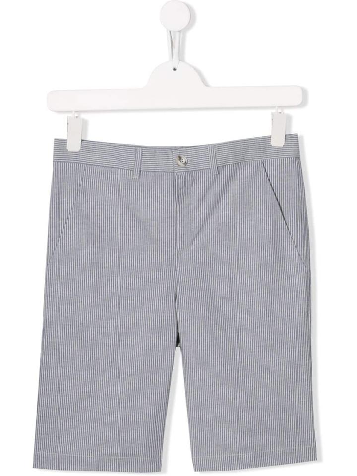 Bonpoint Striped Shorts - Blue