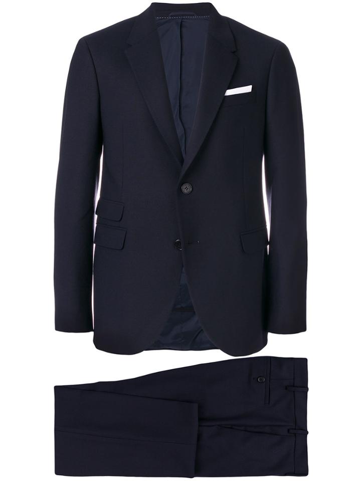Neil Barrett Two Piece Formal Suit - Blue