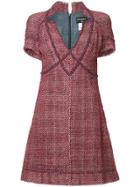 Chanel Vintage Boucle Dress - Red