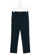 Tagliatore Junior - Smart Trousers - Kids - Cotton/linen/flax - 9 Yrs, Blue