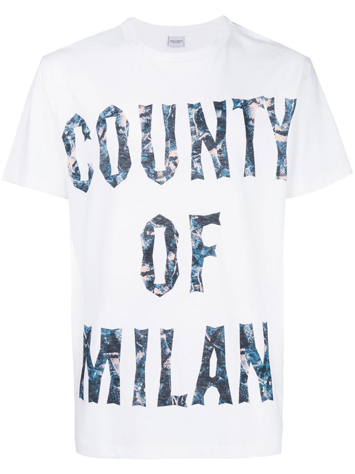 Marcelo Burlon County Of Milan Printed T-shirt - White
