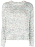 Adam Lippes Textured Crewneck Sweater - Multicolour