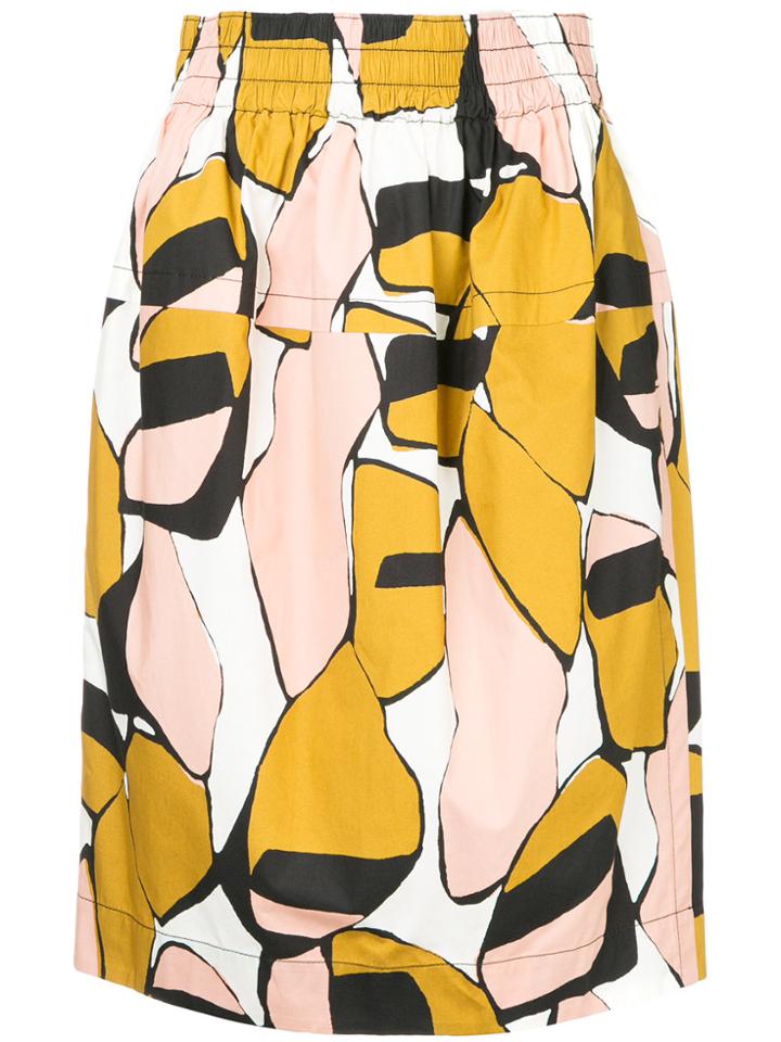 Marc Jacobs Printed Skirt - Brown