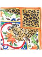 Dolce & Gabbana Patterned Silk Neckerchief - Multicolour