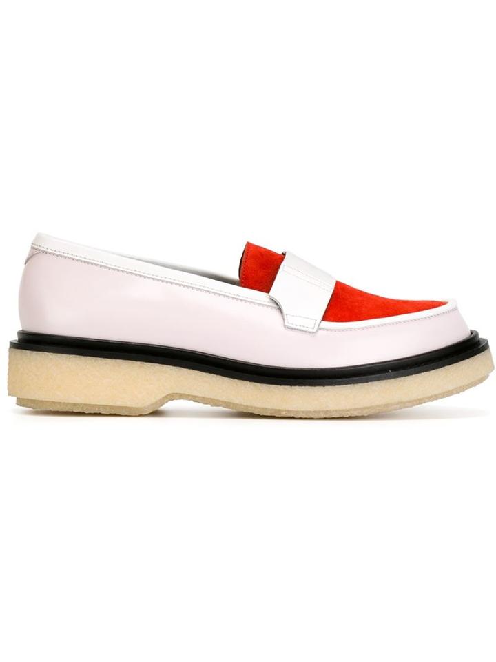 Adieu Paris Tricoloured Loafers