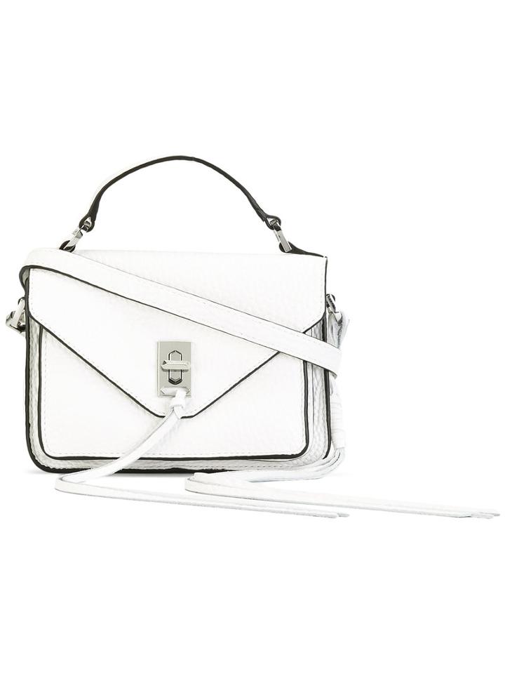 Rebecca Minkoff String Applique Bag, Women's, White, Leather