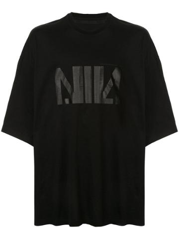 Nil0s Oversized Logo T-shirt - Black