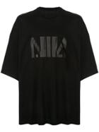 Nil0s Oversized Logo T-shirt - Black